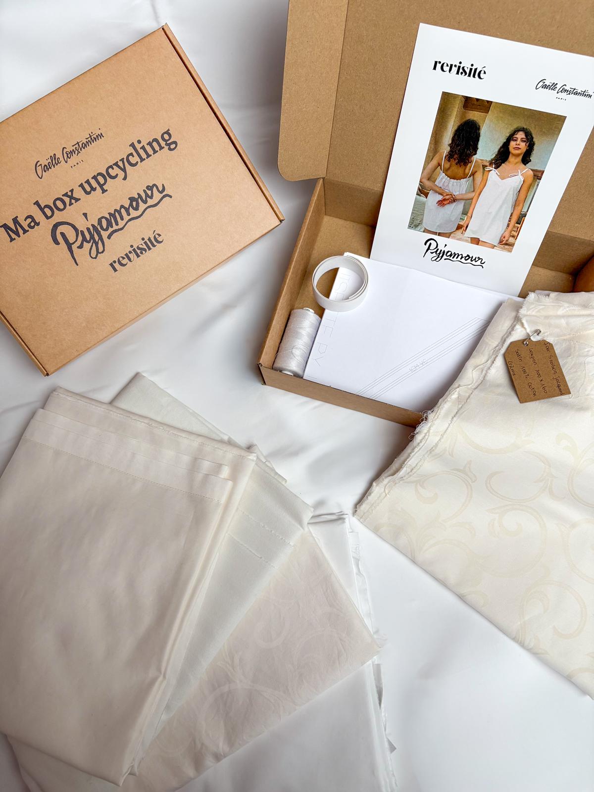 Box couture et DIY – La Nuisette Pyjamour Revisité x Gaëlle Constantini – Upcycling