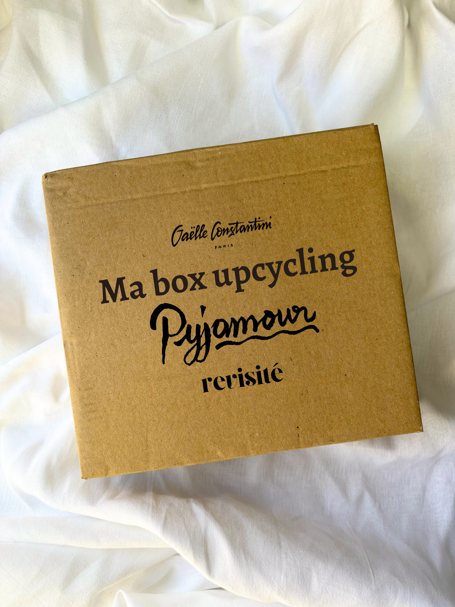 Box couture et DIY – La Nuisette Pyjamour Revisité x Gaëlle Constantini – Upcycling