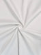 Coupon tissu satin blanc 100% coton grammage 120 g/m²