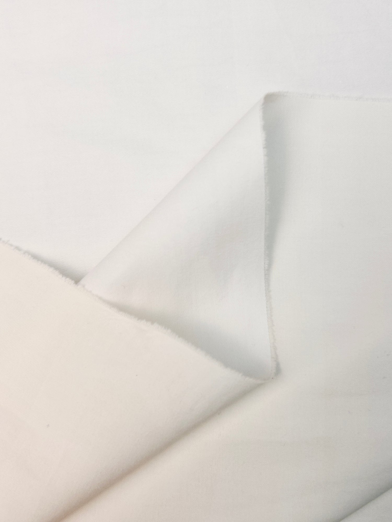 Coupon tissu satin peigné biface 100% coton