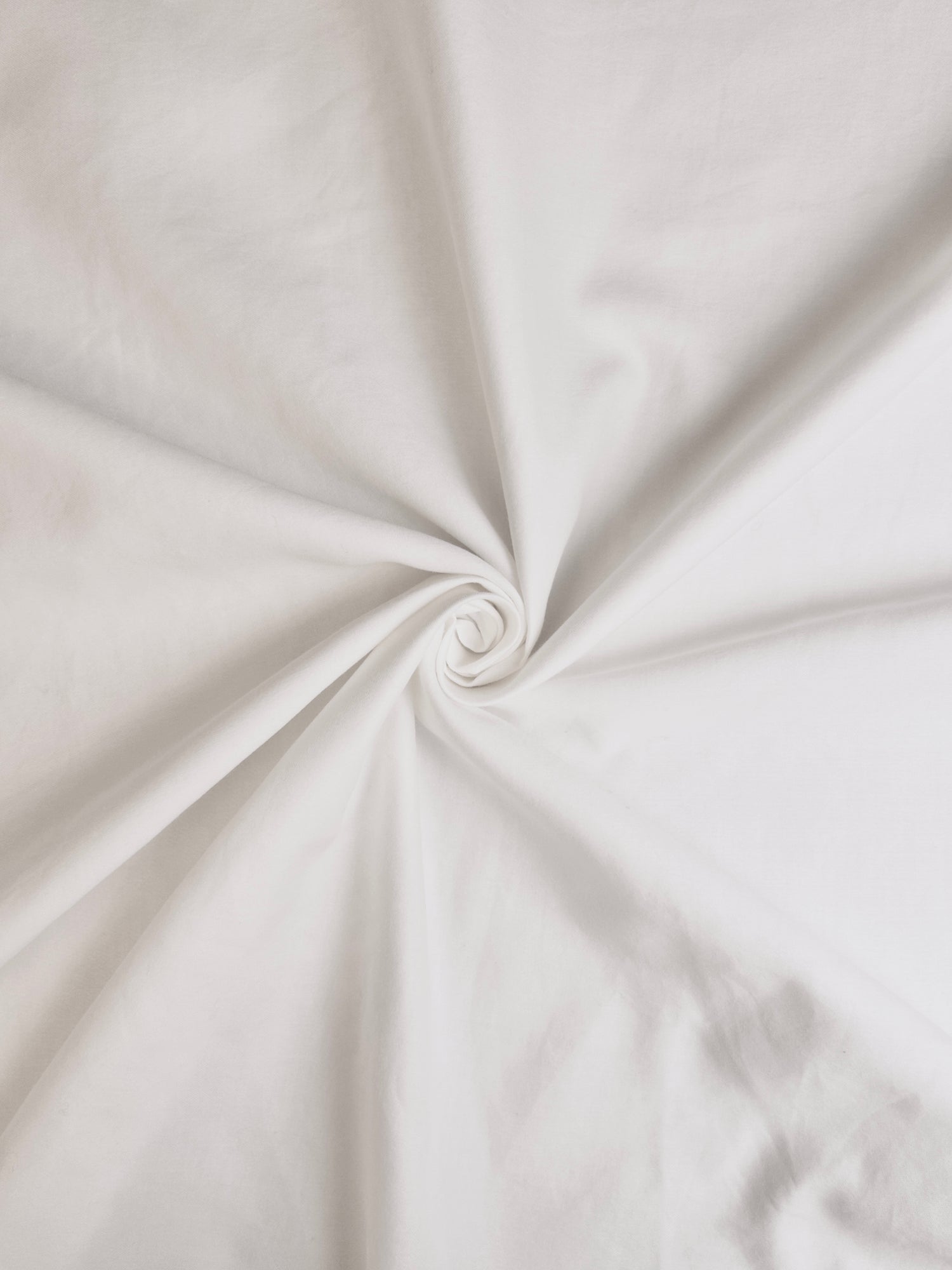 Coupon tissu satin peigné rose pâle 100% coton