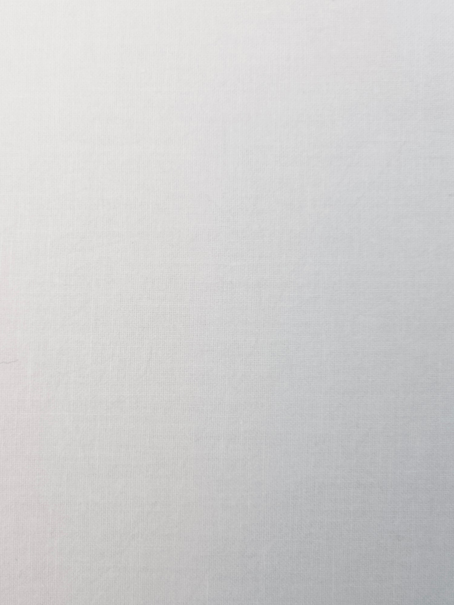 Coupon tissu popeline 100% coton blanc