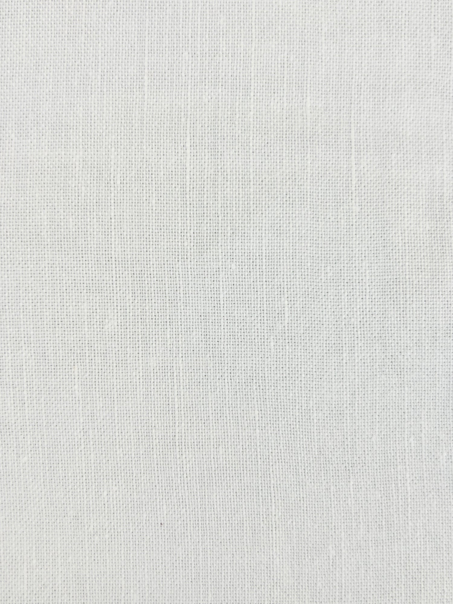 Coupon tissu toile coton et lin blanc cassé