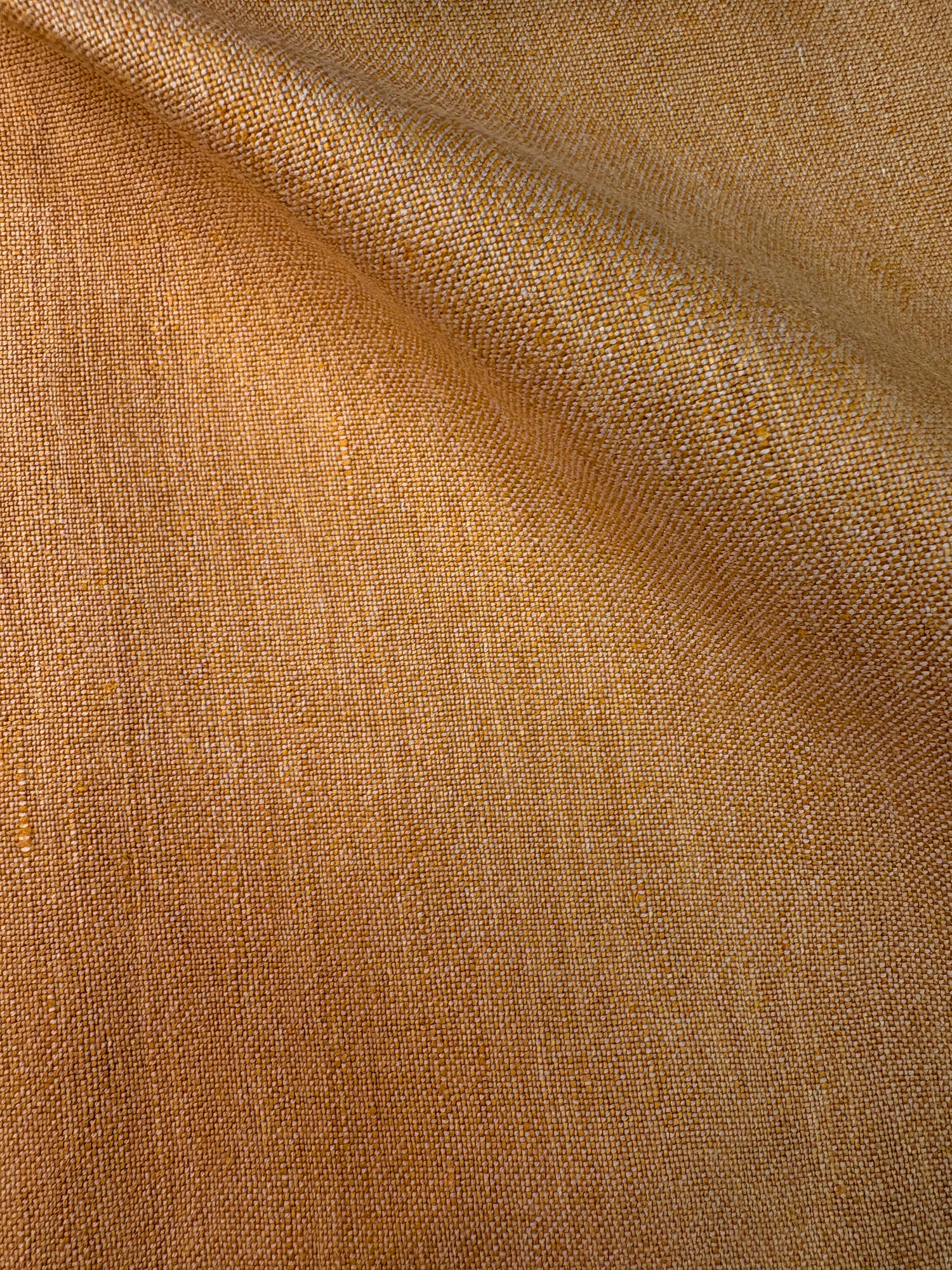 Coupon tissu oxford 100% coton terracotta