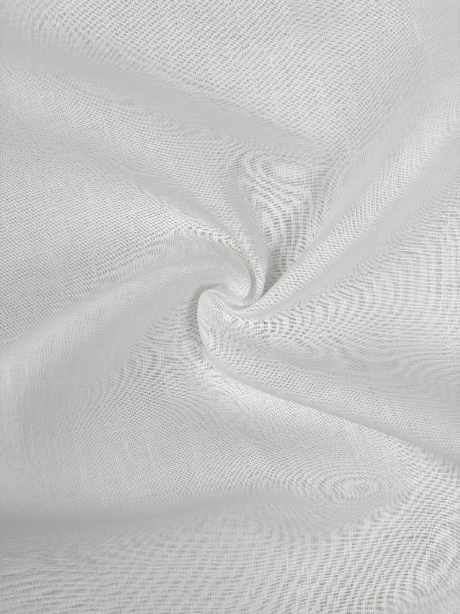 Scampolo di tessuto di cotone e lino grezzo