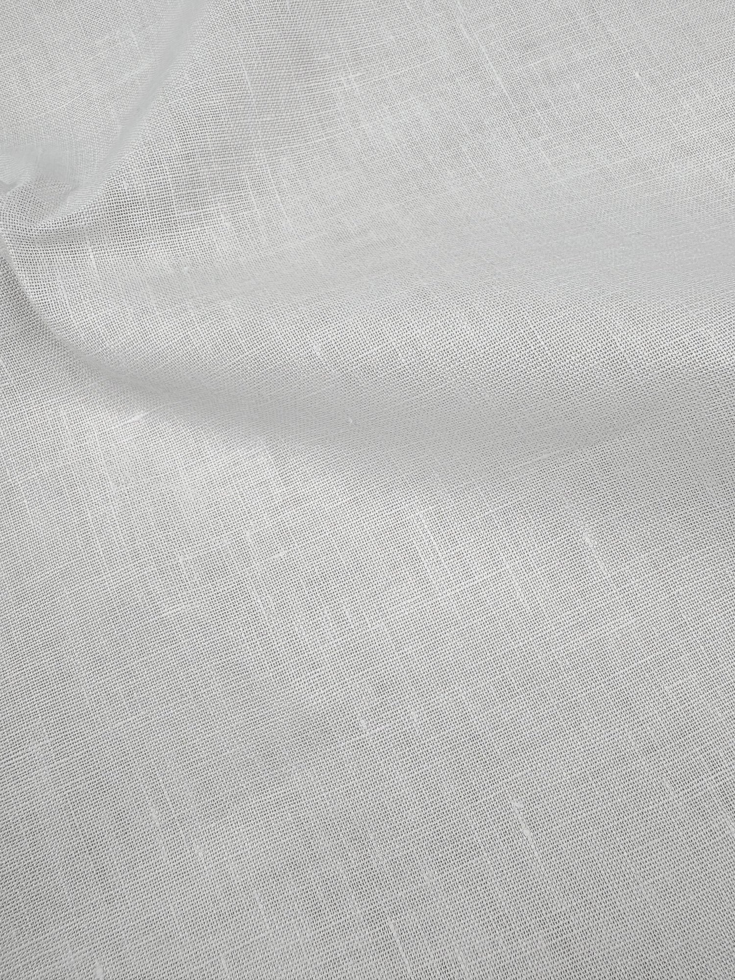 Scampolo di tessuto di cotone e lino grezzo