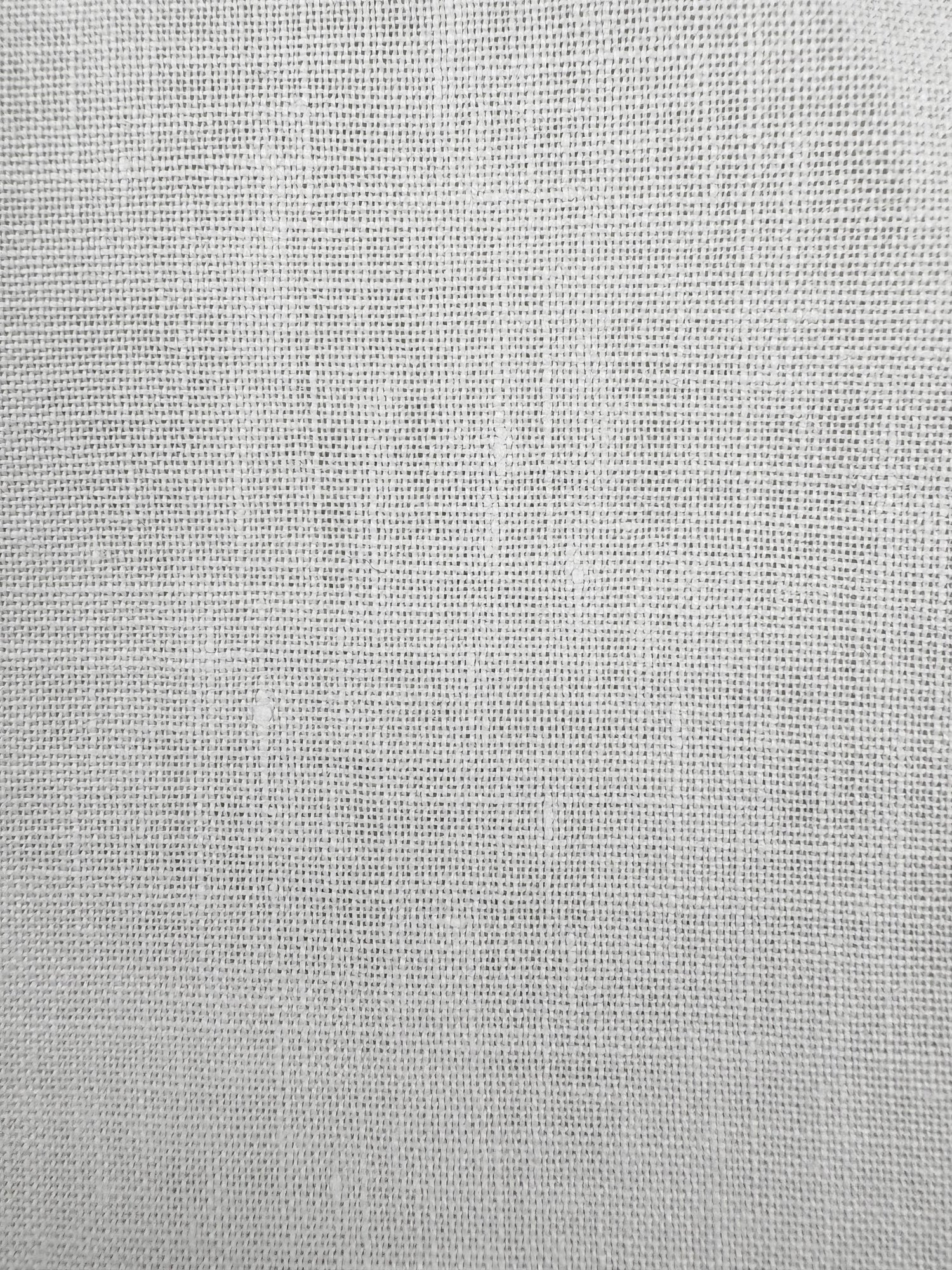 Scampolo di tessuto di cotone e lino grezzo