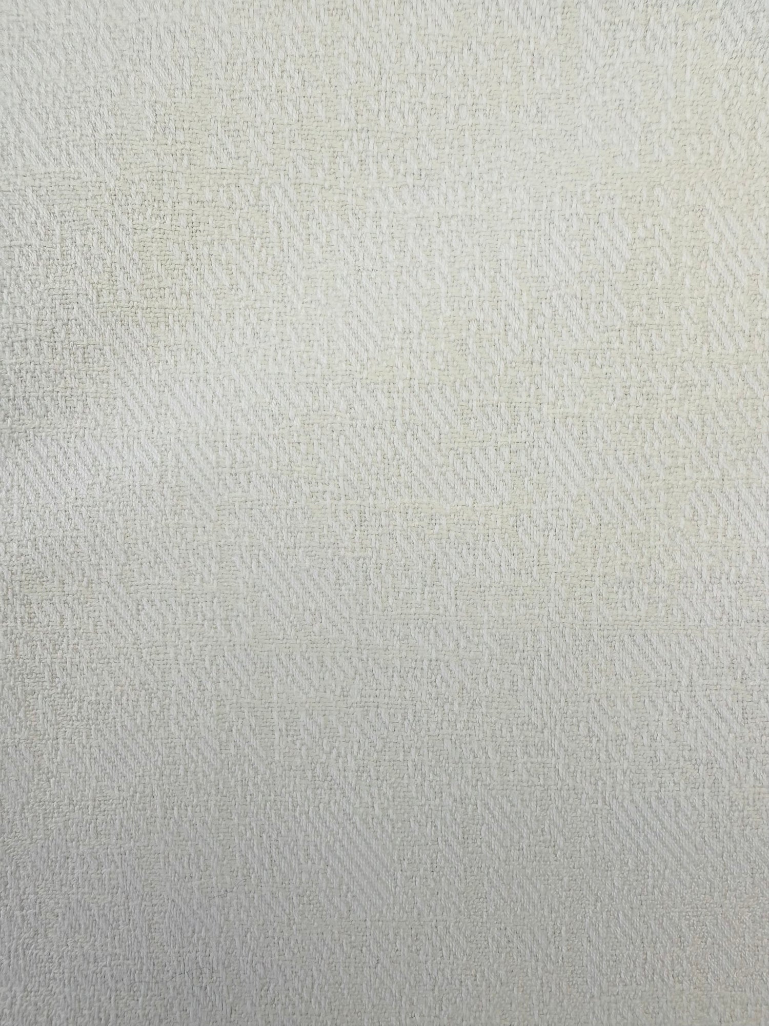Coupon tissu texturé crème 100% coton