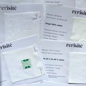 Echantillons de tissus de seconde main - Revisité Textile