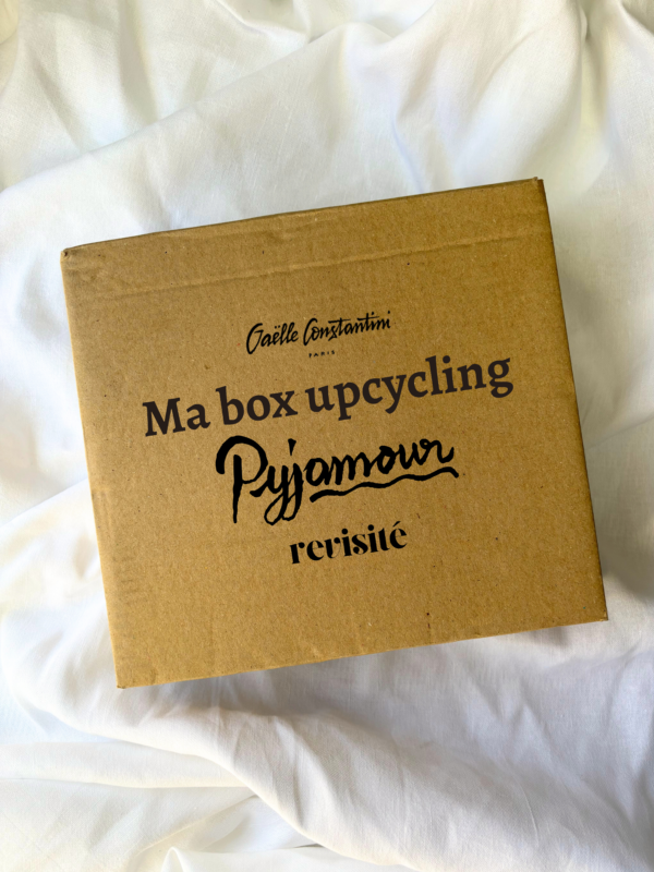 Box couture et DIY - La Nuisette Pyjamour Revisité x Gaëlle Constantini - Upcycling