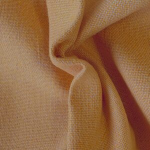 Coupon tissu toile oxford 100% coton terracotta - 110 x 130 cm - Upcycling - Seconde Main